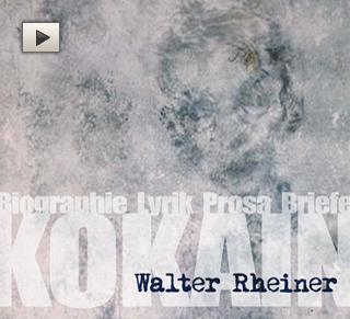 CD Cover Hörbuchs Walter Rheiner Kokain